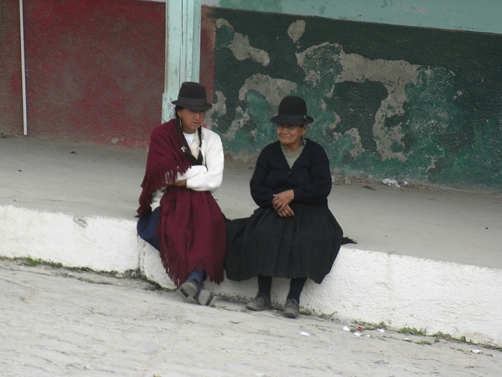 Saraguro-Frauen - Ecuador